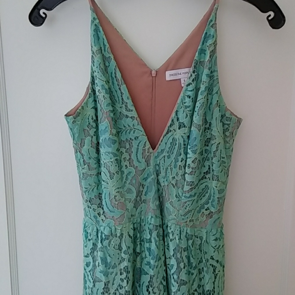Dress the Population Fit&Flare Maxi Dress